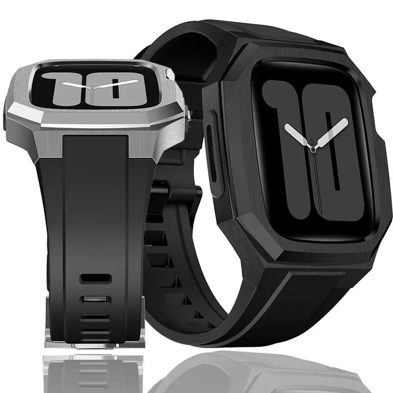 Ҽ  Ʈ ݼ Ŀ  ŰƮ,  ġ ø 9 8 7 6 SE 5 , η ƿ ̽ Ǹ  , 44mm, 45mm